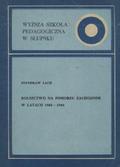 Łach Stanisław – Rolnictwo na Pomorzu Zachodnim w latach 1945-1949.