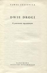 Dwie drogi.