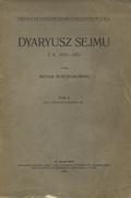 Dyaryusz sejmu z r. 1830-1831. T. 2.