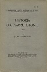 Historja o cesarzu Otonie.