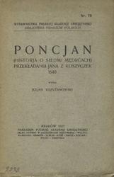 Poncjan.