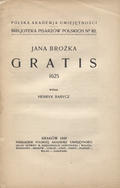 Brożek Jan – Jana Brożka Gratis.