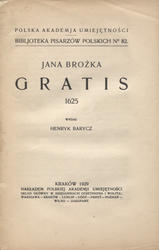 Jana Brożka Gratis.