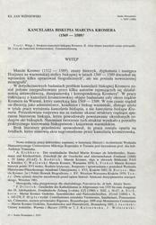 Kancelaria biskupia Marcina Kromera (1569-1589).