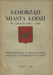 Samorząd miasta Łodzi w latach 1933-1937.