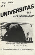 Universitas. R. 1981, nr 5 (7 maja).