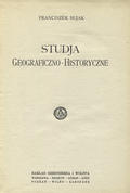 Bujak Franciszek – Studja geograficzno-historyczne..