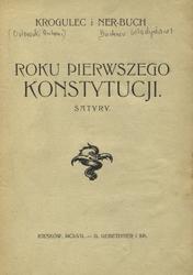 Roku pierwszego konstytucji.