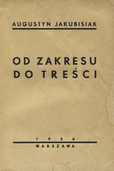 Od zakresu do treści.