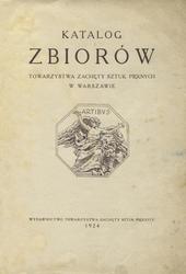 Katalog zbiorów Towarzystwa Zachęty Sztuk Pięknych w Warszawie.