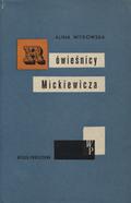Witkowska Alina – Rówieśnicy Mickiewicza.