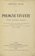 Leblond Marius-Ary – La Pologne vivante.