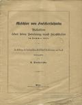 Foelckersahmb Melchior von – Melchior von Foelckersahmbs Relation über seine Sendung nach Stockholm in Sommer 1655.