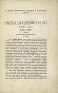 Zjazd Historyków Polskich (3; 1900; Kraków). Sekcja 1.