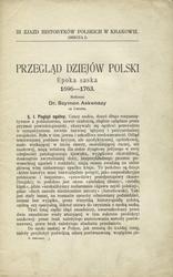 III Zjazd Historyków Polskich w Krakowie. (Sekcya 1).