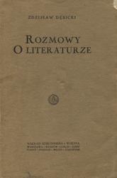Rozmowy o literaturze.