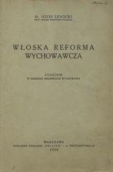 Włoska reforma wychowawcza.