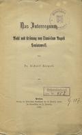 Röpell Richard – Das Interregnum.