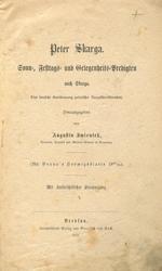 Sonn-, Festtags- und Gelegenheits-Predigten nach Skarga.