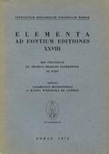 Elementa ad Fontium Editiones. 28.