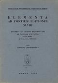 Elementa ad Fontium Editiones. 48.