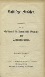 Baltische Studien. Jahrg. 30 (1880).