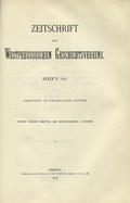 Zeitschrift des Westpreussischen Geschichtsvereins. H. 51 (1909) - 55 (1913).