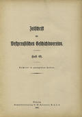 Zeitschrift des Westpreussischen Geschichtsvereins. H. 65 (1925).