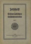 Zeitschrift des Westpreussischen Geschichtsvereins. H. 73 (1937).