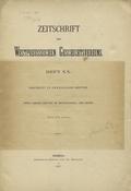 Zeitschrift des Westpreussischen Geschichtsvereins. H. 20 (1887).
