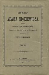 Żywot Adama Mickiewicza. T. 2-4.