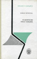 Staropolski świat książek.