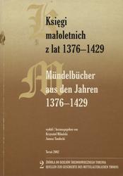 Księgi małoletnich z lat 1376-1429.