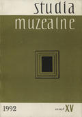 Studia Muzealne. Z. 15 (1992).