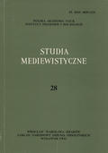 Studia Mediewistyczne. 28 (1992).