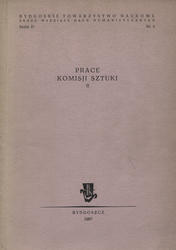 Prace Komisji Sztuki, 2.