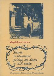 Sierota w literaturze polskiej dla dzieci w XIX wieku.