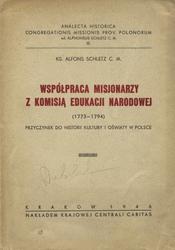 Współpraca misjonarzy z Komisją Edukacji Narodowej.