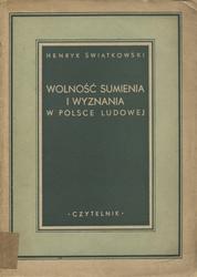 Wolność sumienia i wyznania w Polsce Ludowej.