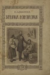 Sprawa honorowa.