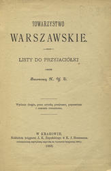 Towarzystwo warszawskie. [Cz. 1].