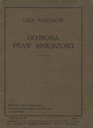 Ochrona praw mniejszości.