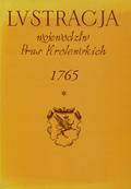 Lustracja województw Prus Królewskich 1765. T. 1, cz. 1.