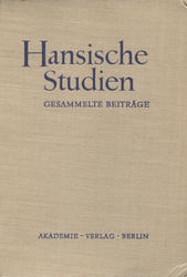 Hansische Studien.