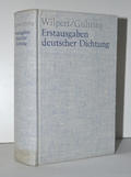 Wilpert Gero von, Gühring Adolf – Erstausgaben deutscher Dichtung.
