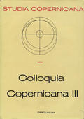 Colloquia Copernicana. 3.