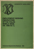 Employment-seeking emigrations of the oles world-wide XIX and XX c.