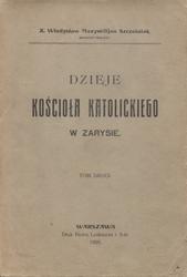 Dzieje Kościoła katolickiego zarysie. T. 2.