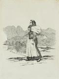Eljasz-Radzikowski, Walery (1841-1905) – Góralka na tle Giewontu.