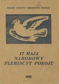 17 maja Narodowy Plebiscyt Pokoju.